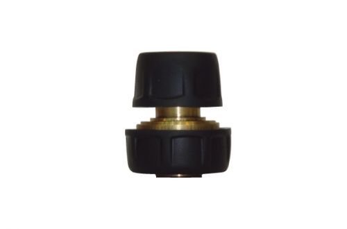 3/4" Brass Repair Connector with Water Stop & Rubber Protector BW-C319R