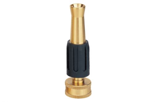 4" Brass Nozzle With Protective Rubber BW-N105