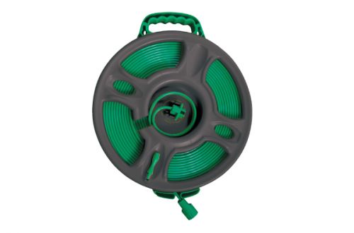 Flat Hose With Plastic Male & Female Connector, Hose Reel