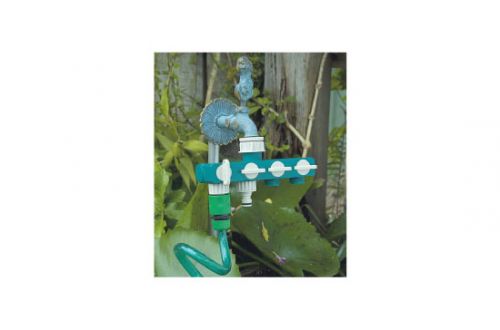 Water Hose Splitter, 4-Way Hose Splitter