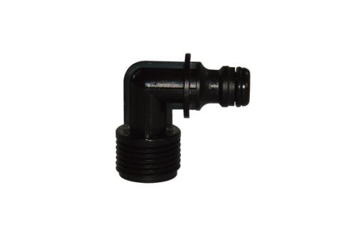 90 Degree Adaptor (3/4" NH) Hose Connector W-3094