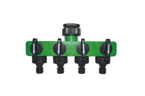 Water Hose Splitter, 4-Way Hose Splitter