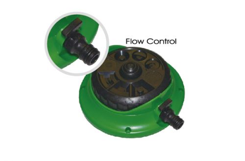 8 Pattern Turret Sprinkler with Flow Control W-4011-1