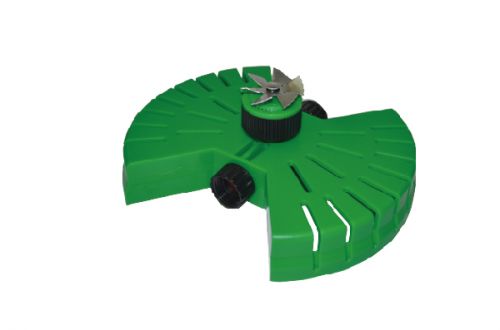 Aluminum Fan Sprinkler with Plastic Butterfly Base W-4026