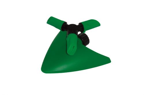 Plastic 3-Arm Sprinkler With Plastic Triangular Base W-4063P