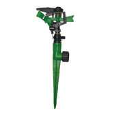 Plastic Impulse Sprinkler With Plastic 1-Way Spike PS1