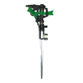 Plastic Impulse Sprinkler With Metal 1-Way Spike PS3