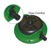 8 Pattern Turret Sprinkler with Flow Control W-4011-1