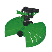 Plastic Pulsating Sprinkler With Plastic Butterfly Base W-4021