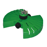 Aluminum Fan Sprinkler with Plastic Butterfly Base W-4026