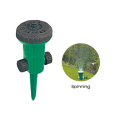 9 Pattern Sprinkler with Spinning Center W-4196